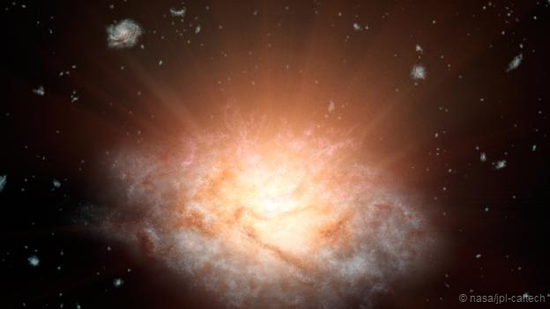 人学网 宇宙探索 天地起源 即便是宇宙中最明亮的星系内部也存在着暗物质
